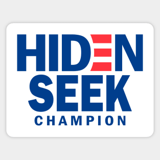 Hiden Seek Champion Sticker